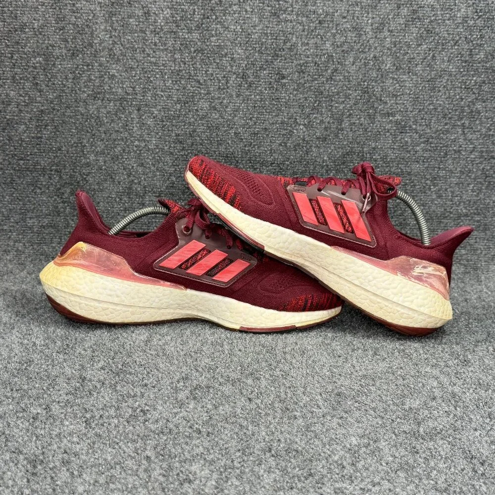 Adidas Ultraboost 22 Running Shoes Men's Size 10.5 Shadow Red Better Scarlet Run